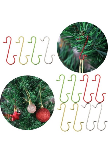 Noel Süsleri Için 300PCS Kancalar Süs Eşyaları Için Noel Ağacı Kancaları Noel Ağaçları Için Süs Kancaları Bir (Yurt Dışından) fiyatları