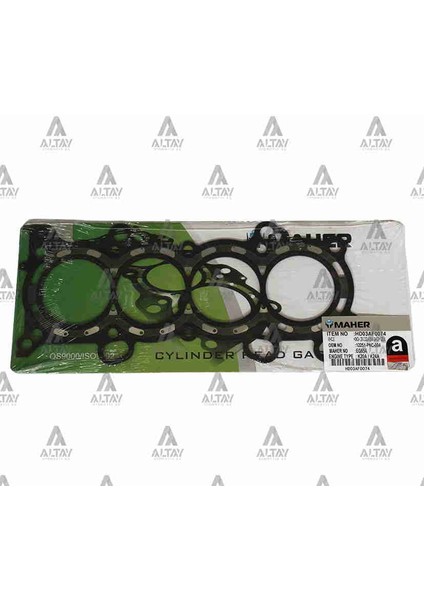 SİLİNDİR KAPAK CONTASI CRV 2002-2007 2.0 / CIVIC 2001-2005 TYPE-R K20A ÇELİK 12251 PNC 004