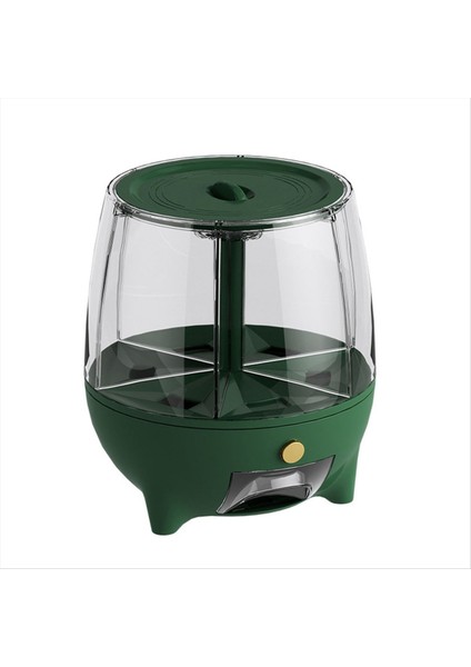360 Dönen Gıda Dağıtıcı Ölçümler Kova Nemlendirilmiş Mühürlü Tahıl Dispenser Için Kova Tahıl Dispenseri B (Yurt Dışından)