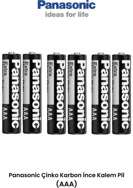 Aaa Ince Kalem Pil 6 Adet Kumanda Lamba Pili