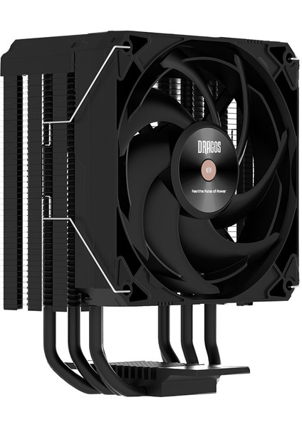 Dıgıtal Isı Göstergeli 4 Isı Borulu 3000RPM 220W Intel & Amd Siyah Kule Tipi Cpu Soğutucu fırsatları