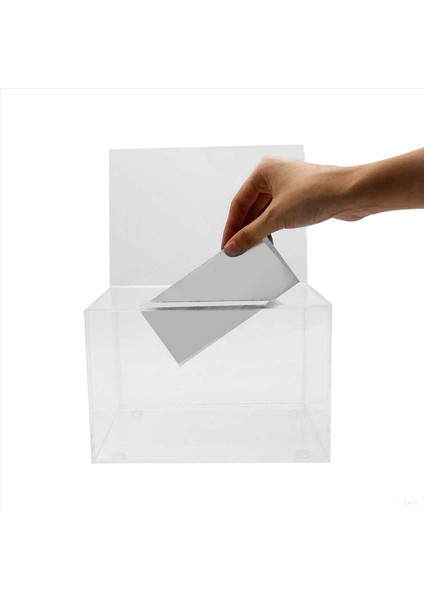 3x Akrilik Bağış Kutusu - Oylama Kutusu Sadaka Anketler Anketler Çekilişler Yarışmalar Tavsiye Ipuçları Incelemeler (Yurt Dışından) indirimleri