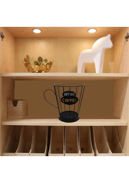 2x Kahve Pod Tutucu Kahve Kapsülleri Depolama Sepeti Mutfak Sayaç Depolama Sahipleri Espresso Kapsülleri (Küçük) Siyah (Yurt Dışından) modelleri