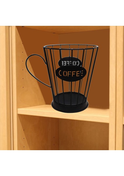 2x Kahve Pod Tutucu Kahve Kapsülleri Depolama Sepeti Mutfak Sayaç Depolama Sahipleri Espresso Kapsülleri (Küçük) Siyah (Yurt Dışından) fırsatları