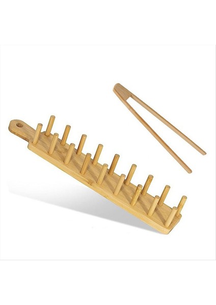 Bambu Taco Tepsisi Beklemeli 8 Taco Shell Tutucu Çok Kullanımlı Gıda Tepsisi Charcuterie Tepsisine Izin Verir (Yurt Dışından)