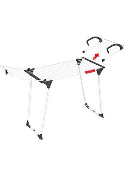 Premium 2in1 Kanatlı Çamaşır Kurutucu Alüminyum Malzeme ile Dayanıklı fiyatları