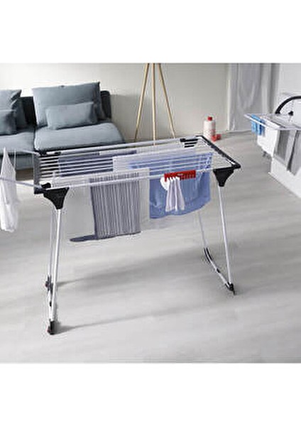 Premium 2in1 Kanatlı Çamaşır Kurutucu Alüminyum Malzeme ile Dayanıklı fırsatları