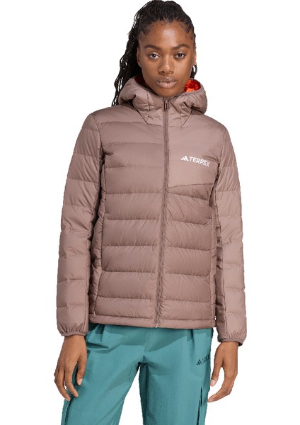Terrex Multi Light Down Climawarm Kapüşonlu Kadın Kaz Tüyü Mont
