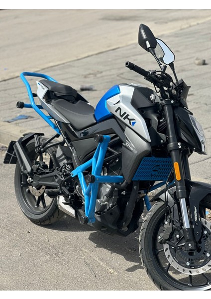 Nk 250 Özel 6 Takozlu Koruma Demiri ve 2 Takozlu Kuyruk Demiri Takım Radyatör Koruma (Mavi) Uyumlu fiyatları