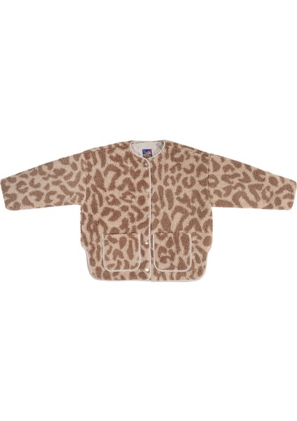 Leopar Çift Taraflı Ceket Yetişkin modelleri