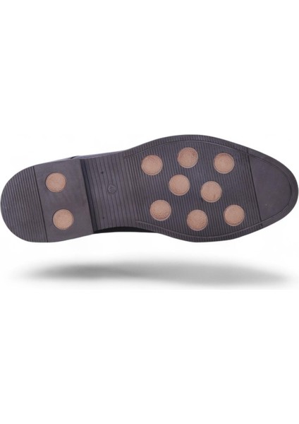 1951 Kahve Kauçuk %100 Deri Erkek Klasik Ayakkabı fırsatları