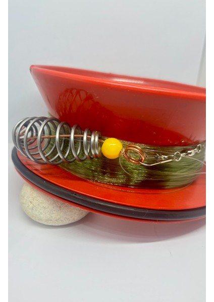 Boncuklu Yaylı Sazan Takımı – Hazır Kurulu Yemli Olta Seti | Sazan Avı Için Misinalı Takım modelleri