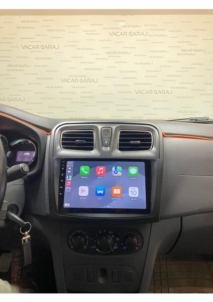 Renault Symbol 2013+ 9" Uyumlu Androıd Multimedya Gerçek 2/32 Kablosuz Carplay Geri Görüş Kameralı modelleri