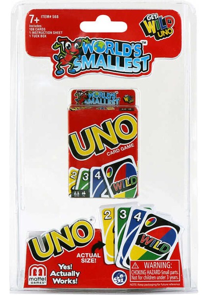 Worlds Smallest Uno SUPR-568