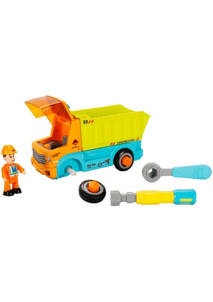 Sesli ve Işıklı Figürlü Sök Tak Mini Kamyon Seti fiyatları