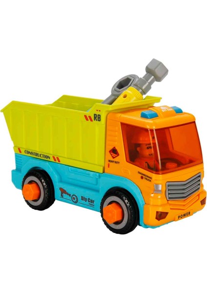 Sesli ve Işıklı Figürlü Sök Tak Mini Kamyon Seti modelleri