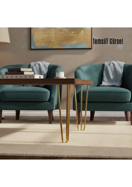 Sehpa Masa Ayağı 41 cm Gold Altın Metal Tekli Dayanıklı Mobilya Destek Yükseltici Ayak Modeli indirimleri