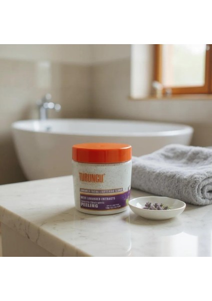 Scrub Yüz Temizleme Peeling 500 ml Lavanta Ekstratlı