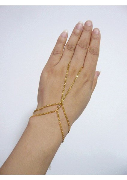 Zarif Zincirli Kadın Şahmeranı Trend Tasarım