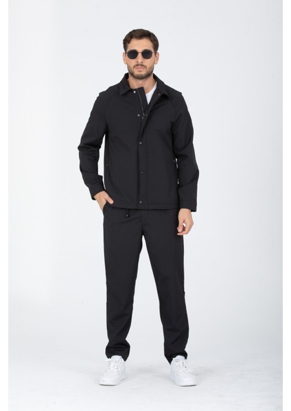 Oversize Ince Erkek Mont + Jogger Pantolon (2 Parça Takım) indirimleri