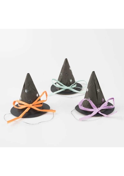 - Surprise Witch Hats - Cadı Şapkası Sürpriz Paketi (3lü)