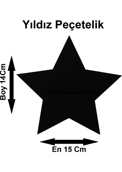 Yılbaşı Temalı 2 Kişilik 10 Parça Keçe Amerikan Servis Seti – Kar Tanesi & Ağaç & Yıldız Desenli fırsatları