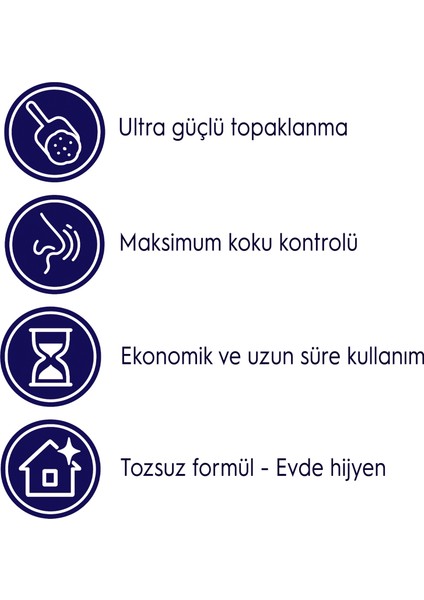 Topaklanan Doğal Kedi Kumu 6 Lt fırsatları