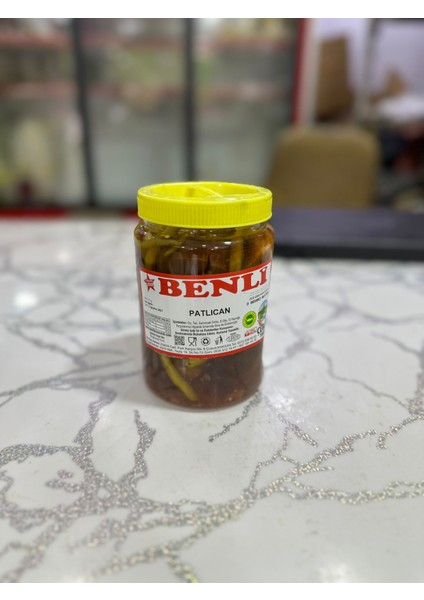 1 kg Çubuk Içi Dolgulu Patlıcan Turşusu