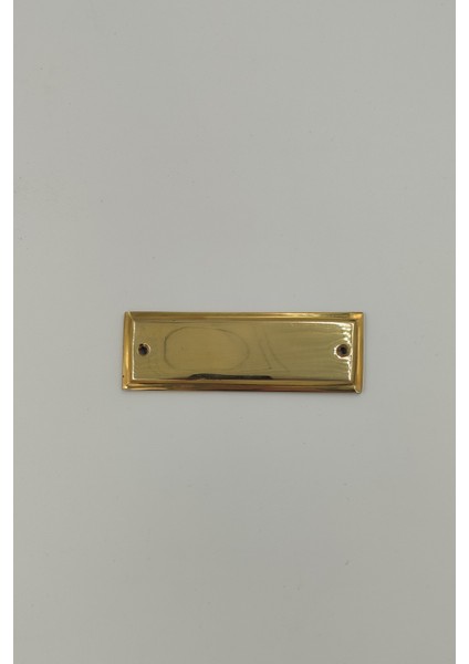 Pirinç Döküm Kapı Isimliği 11X4CM