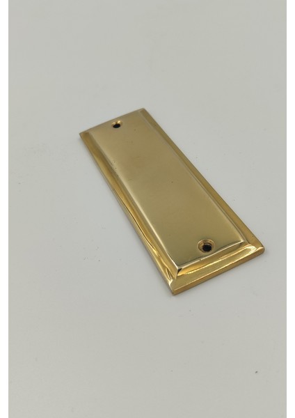 Pirinç Döküm Kapı Isimliği 11X4CM fiyatları