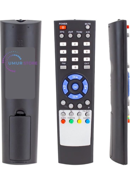 7100 Uydu Alıcı Kumandası