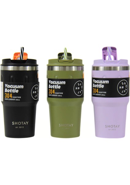 Shotay Termos Matara 650 Ml. Siyah SHT-ST-8163 fiyatları