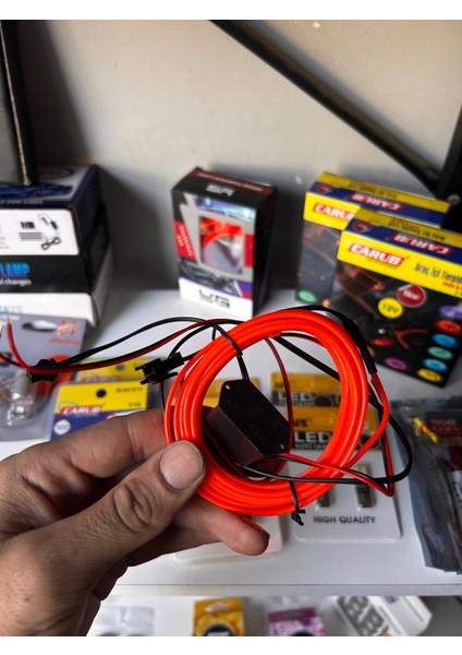 Yiğitgrup Araç Içi Ambiyans LED Şerit Neon Turuncu fiyatları