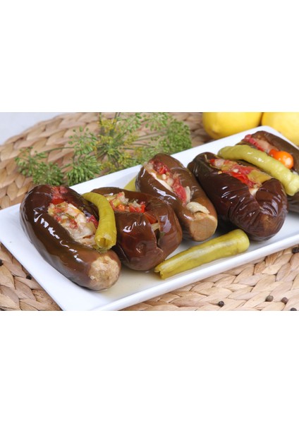 2 kg Çubuk Içi Dolgulu Patlıcan Turşusu modelleri