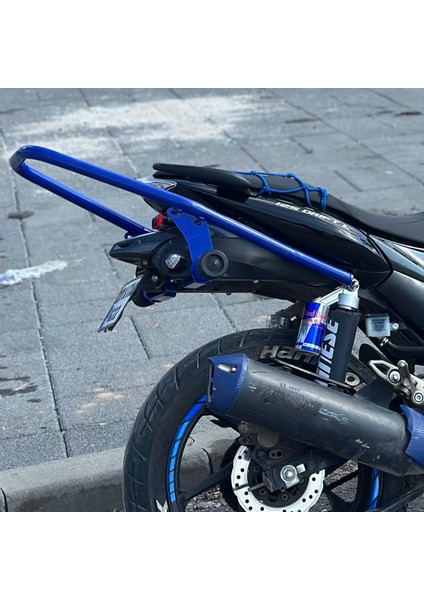 Mondial Drift L Uyumlu Özel Yapım Mavi Takozlu Kuyruk Koruma Demiri Stunt Aparatı