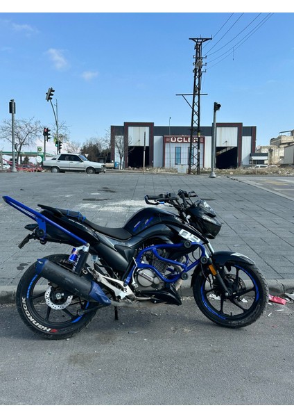 Mondial Drift L Uyumlu Özel Yapım Mavi Takozlu Kuyruk Koruma Demiri Stunt Aparatı fiyatları