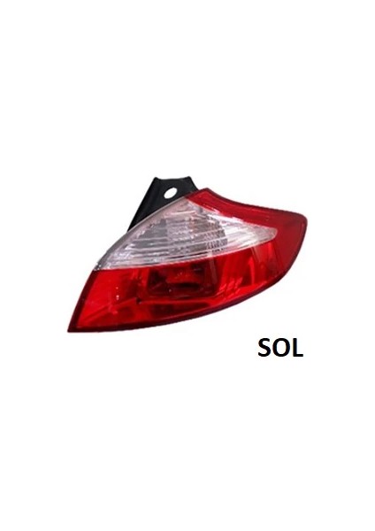 STOP LAMBASI SOL RENAULT MEGANE 3 2009 HB SİYAH 265550548R
