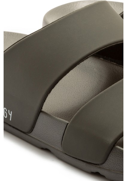 Kevin Erkek Terlik Gri 40/45