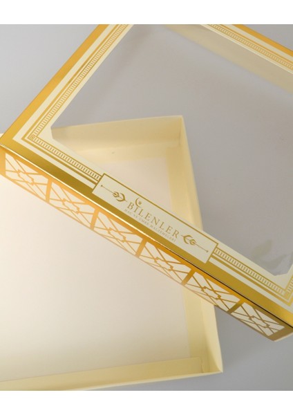 Asetat Pencere Kapaklı Hediye Kutusu – Küçük Boy 21X25X5 cm Sunum Kutusu fırsatları