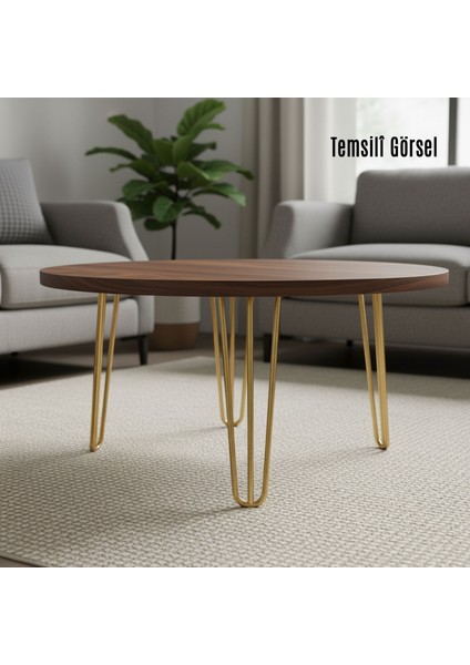 Sehpa Masa Ayağı 41 cm Gold Altın Metal Dayanıklı Mobilya Destek Yükseltici Ayak Modeli 4'lü Set fırsatları