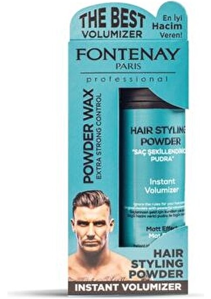 Saç Şekillendirici Pudra Mat Etkili Hacim Artırıcı 20 g Anlık Kullanım İçin fiyatları