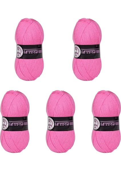 Ören Bayan Favori Örgü İpi - Pembe - 5'Li Paket - ( Renk Kodu : 042 ) fiyatları