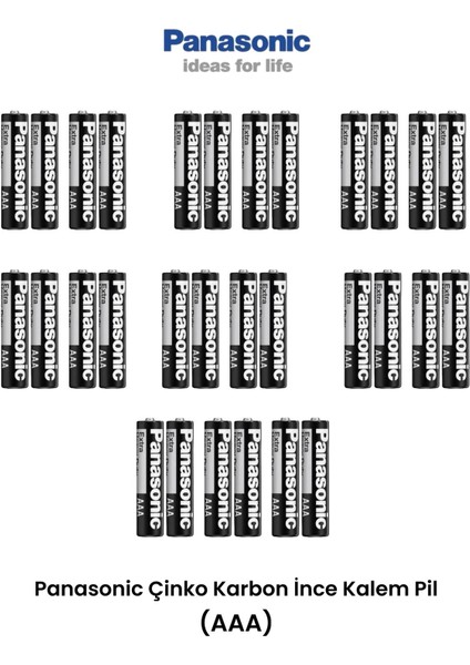 Aaa Ince Kalem Pil 30 Adet Kumanda Lamba Pili