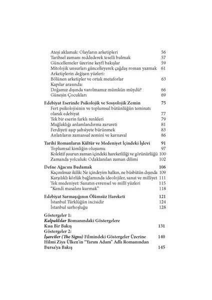 Defne Ağacını Budamak - Edebiyatta Arketipler, Göstergeler, Teori indirimleri