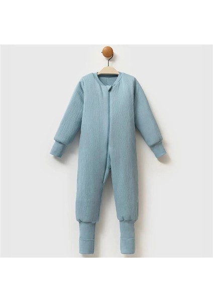 Fermuarlı Bisiklet Yaka Uyku Tulumu Çoraplı Patikli 2,5 Tog