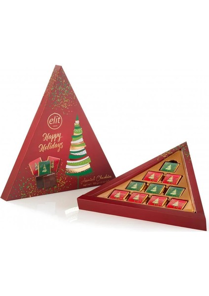 Happy Holidays Üçgen Napoliten Kutu 156 g 2’li Set