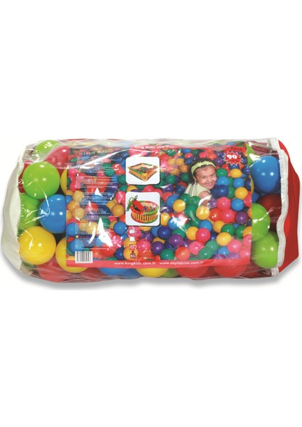 Oyun Havuzu Topları 65 mm 100'lü Çantalı