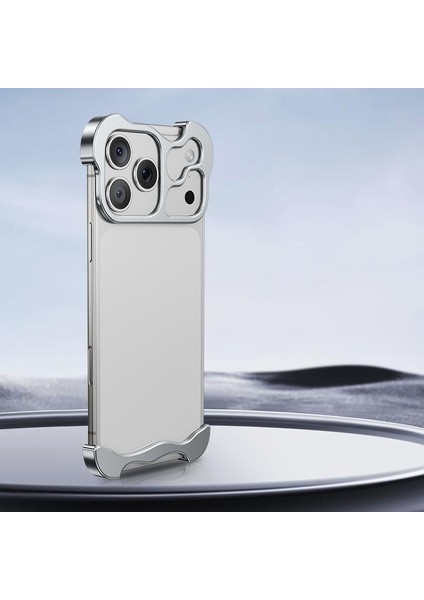 iPhone 17 Pro Için Çerçevesiz Metal Telefon Kılıfı (Yurt Dışından)