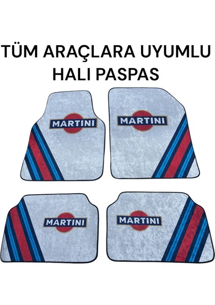 Lüx Oto Halı Paspas Desenli Yıkanabilir Universal (Her Araca Uyumlu)(Martın)