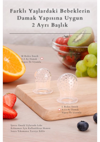 Passy Püre Emzik ve Diş Kaşıyıcı Bebek Meyve Süzgeci fırsatları